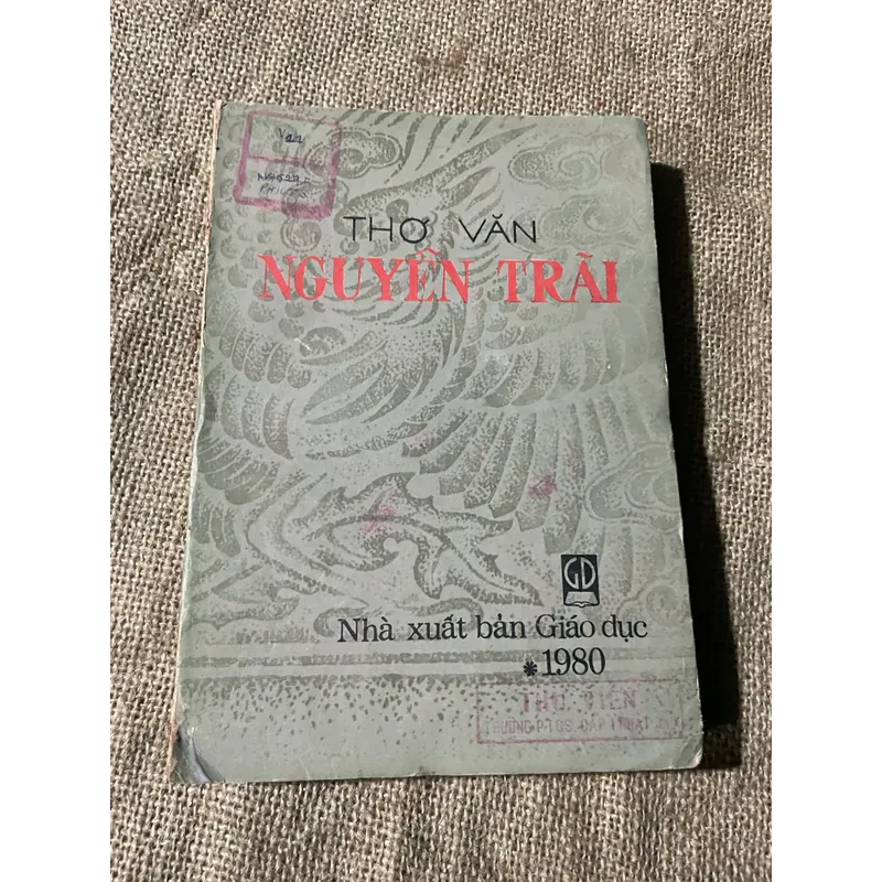 Thơ văn Nguyễn Trãi - 1980 601633