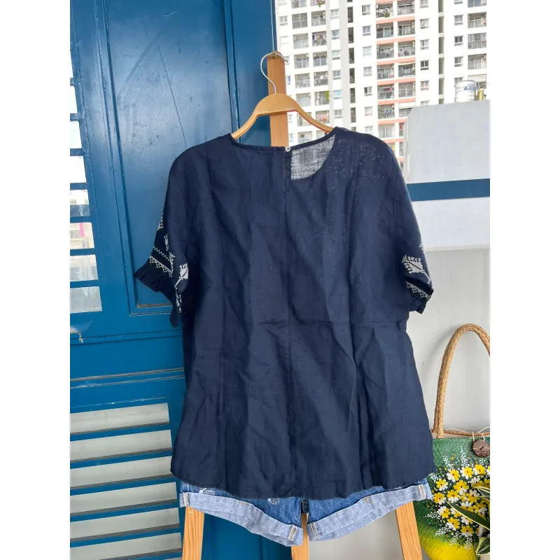 Áo linen thêu tay  994947
