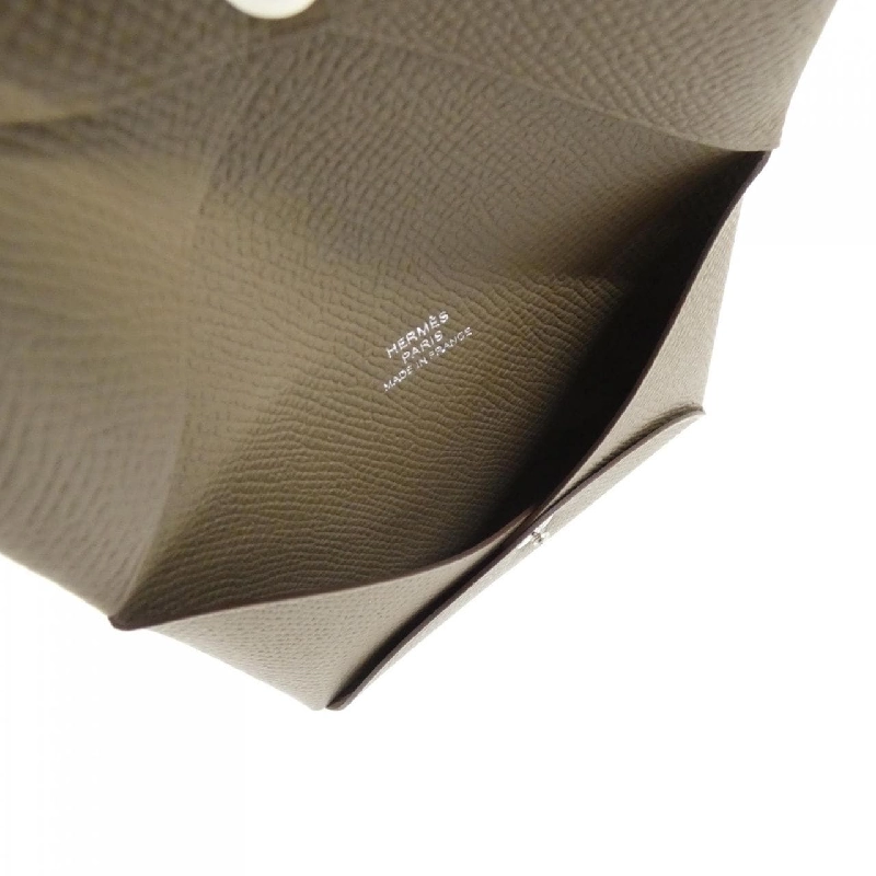 【Sản phẩm chưa sử dụng】Ví thẻ Hermes Calvi 044164CK 622639