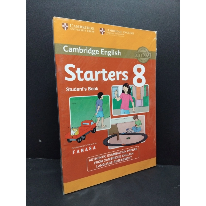Cambridge English Starters 8 Student's Book mới 90% ố nhẹ HCM.ASB2408 sách học ngoại ngữ 916391