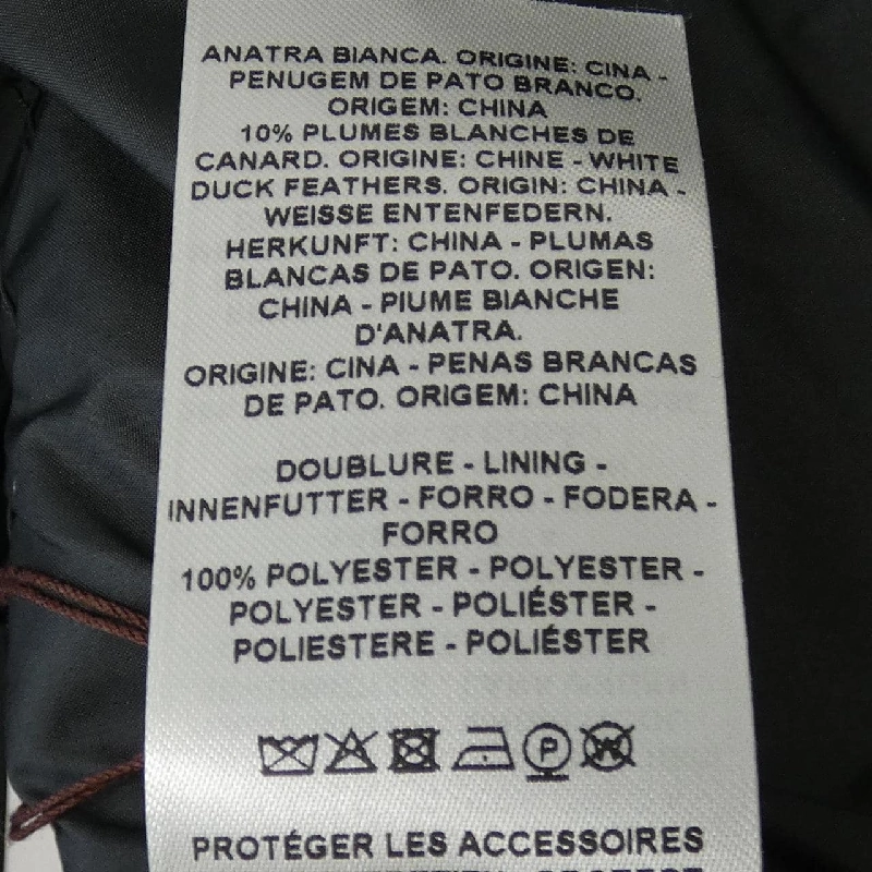 【Mã giảm giá】Áo vest lông vũ HERMES 639124