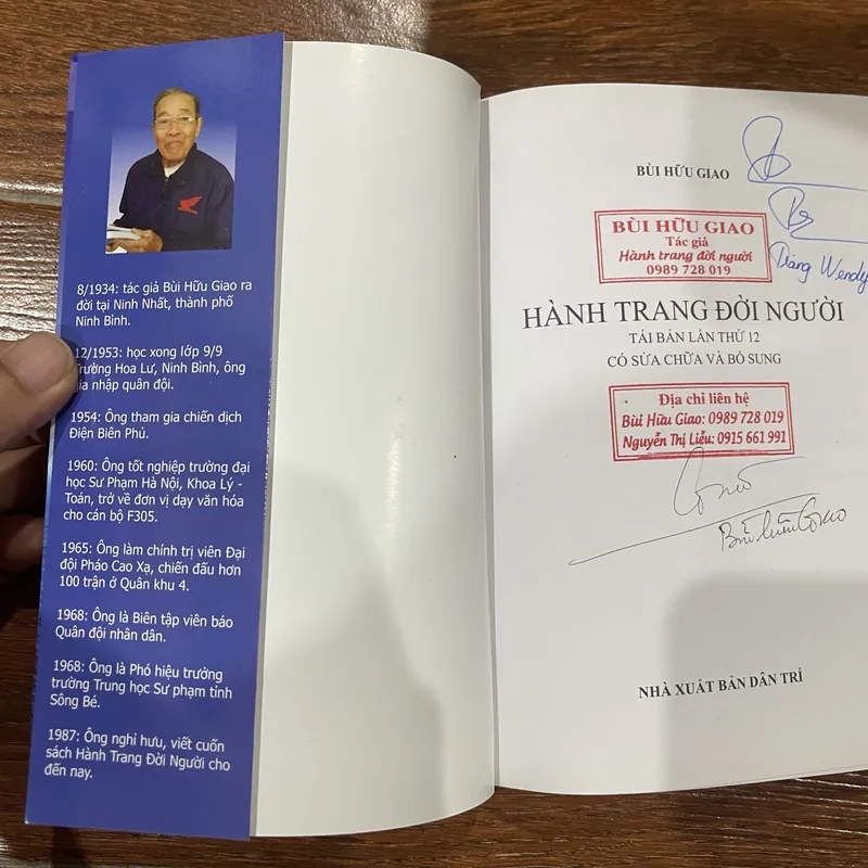 Hành trang đời người - Bùi Hữu Giao (k3) 606305