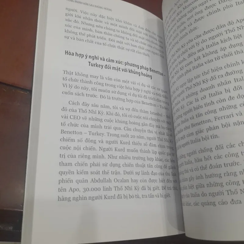 Ian I. Mitroff - HÙNG MẠNH HƠN SAU KHỦNG HOẢNG 975590