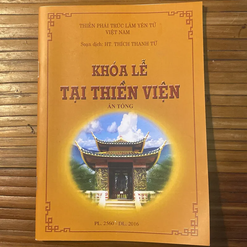 Khóa Lễ Tại Thiền Viện - Ấn tống - Soạn dịch: HT Thích Thanh Từ 604106