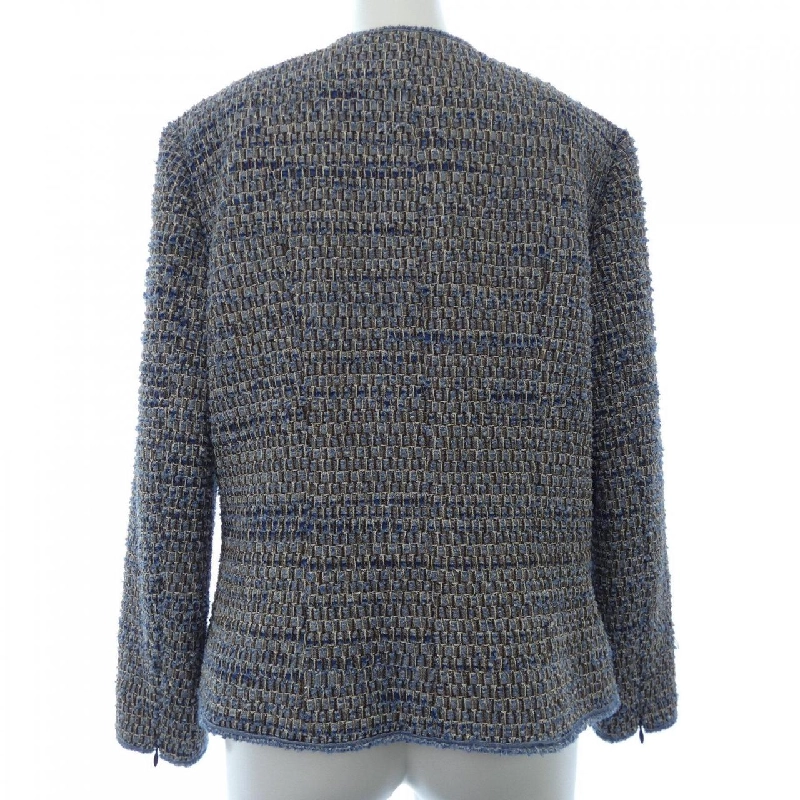 【Mã giảm giá】【Cổ điển】Áo khoác không cổ Chanel CHANEL 636861