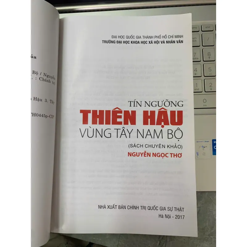 TÍN NGƯỠNG THIÊN HẬU VÙNG TÂY NAM BỘ - NGUYỄN NGỌC THƠ 709447