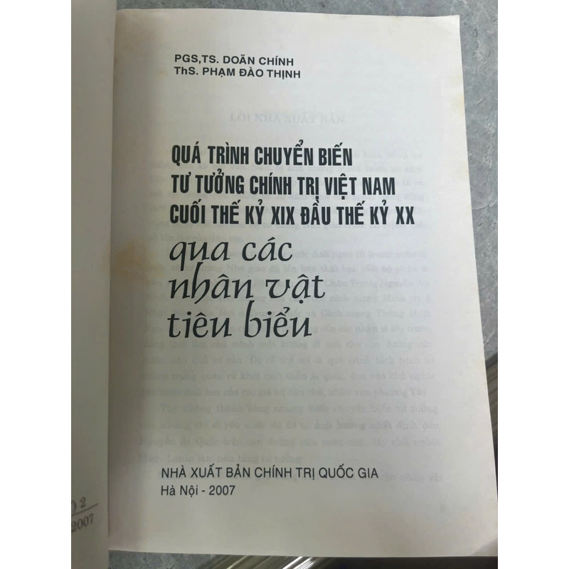 QUÁ TRÌNH CHUYỂN BIẾN TƯ TƯỞNG CHÍNH TRỊ VIỆT NAM CUỐI THẾ KỶ XIX ĐẦU THẾ KỶ XX 531330