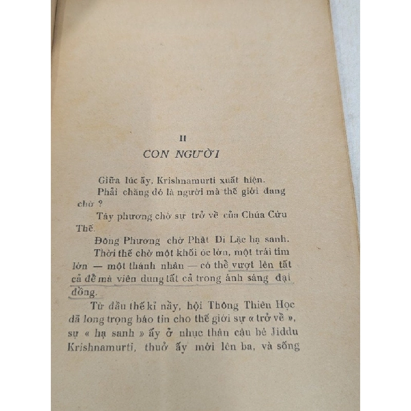 Hiện tượng Krisnamurti - Trúc Thiên 776381