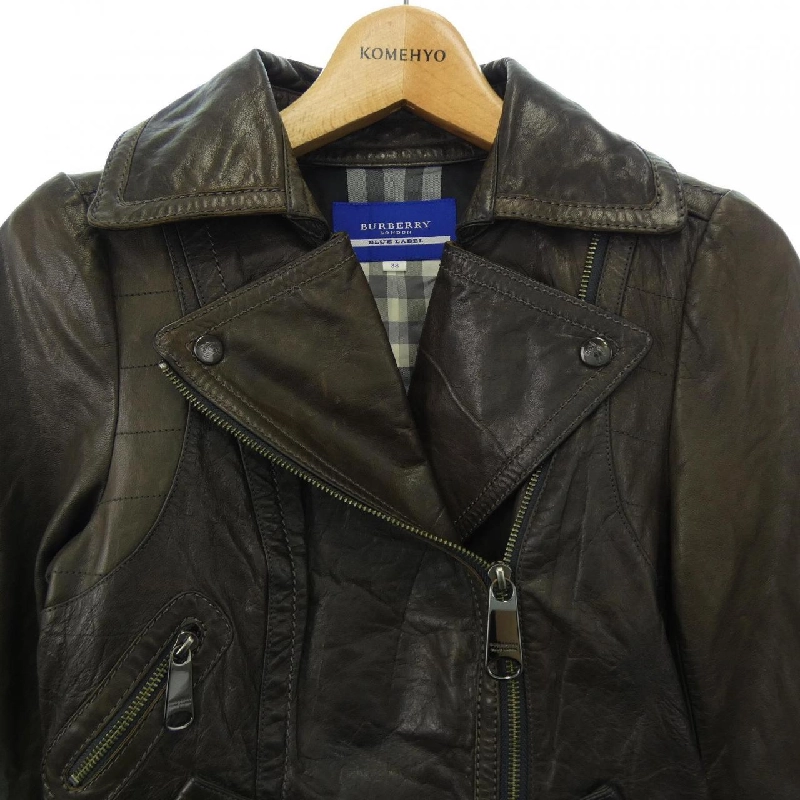 【Mã giảm giá】Áo khoác da BURBERRY BLUE LABEL 637887