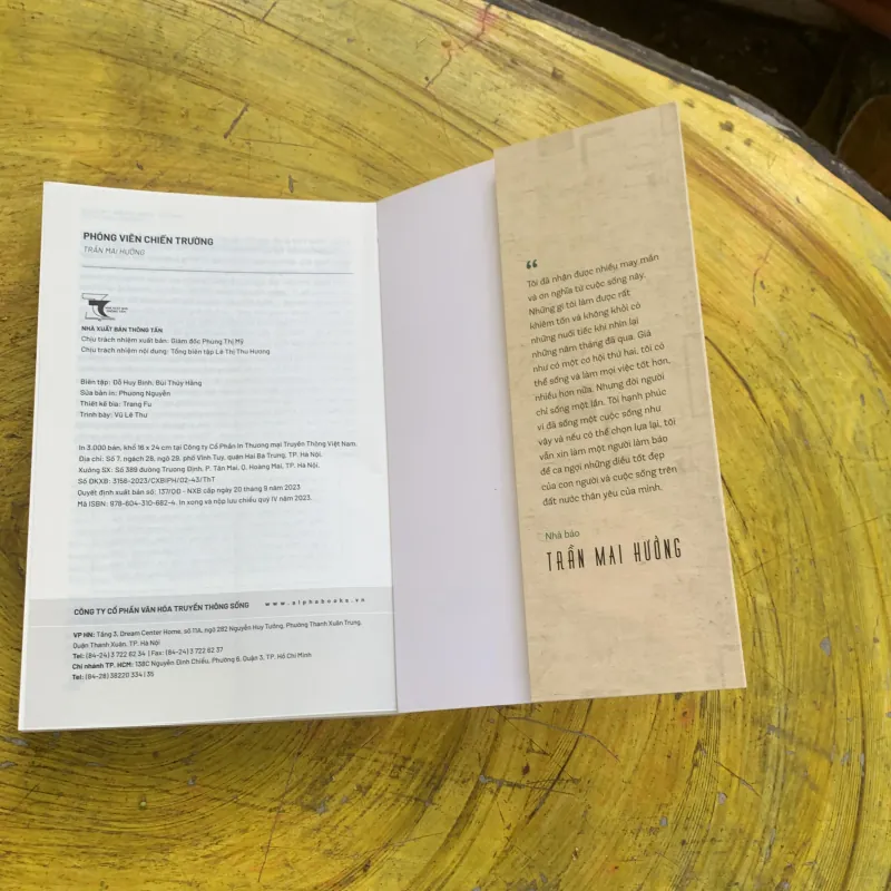 HỒI KÝ PHÓNG VIÊN CHIẾN TRƯỜNG - TRẦN MAI HƯỞNG 759720