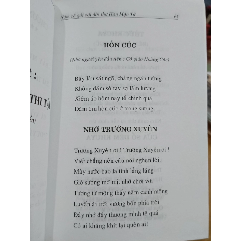 Năm cô gái với cuộc đời thơ Hàn Mặc Tử - Chí Linh 549708