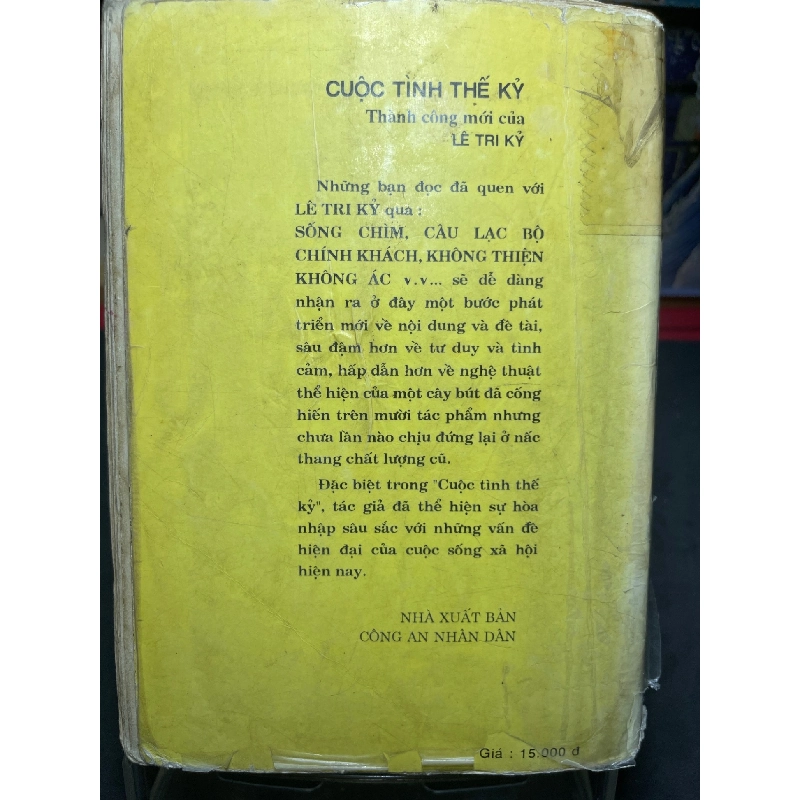 Cuộc tình thế kỷ 1994 mới 50% ố bẩn bụng xấu tróc bìa Lê Tri Kỷ HPB0906 SÁCH VĂN HỌC 915260