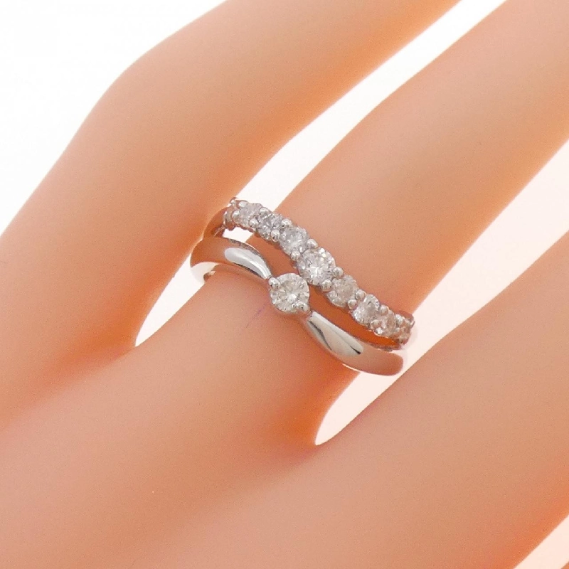 Nhẫn kim cương K14WG 0.50CT 669674