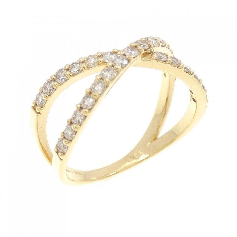 【Sản phẩm mới】Nhẫn kim cương K18YG 0.52CT 673076