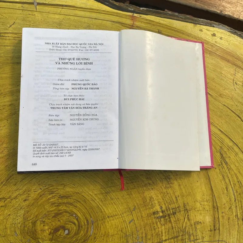 THƠ QUÊ HƯƠNG VÀ NHỮNG LỜI BÌNH - nhiều tác giả 798763