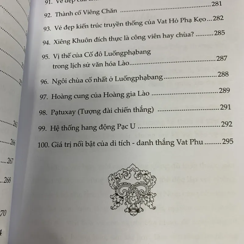 100 điều nên biết về lịch sử văn hoá lào.  715238