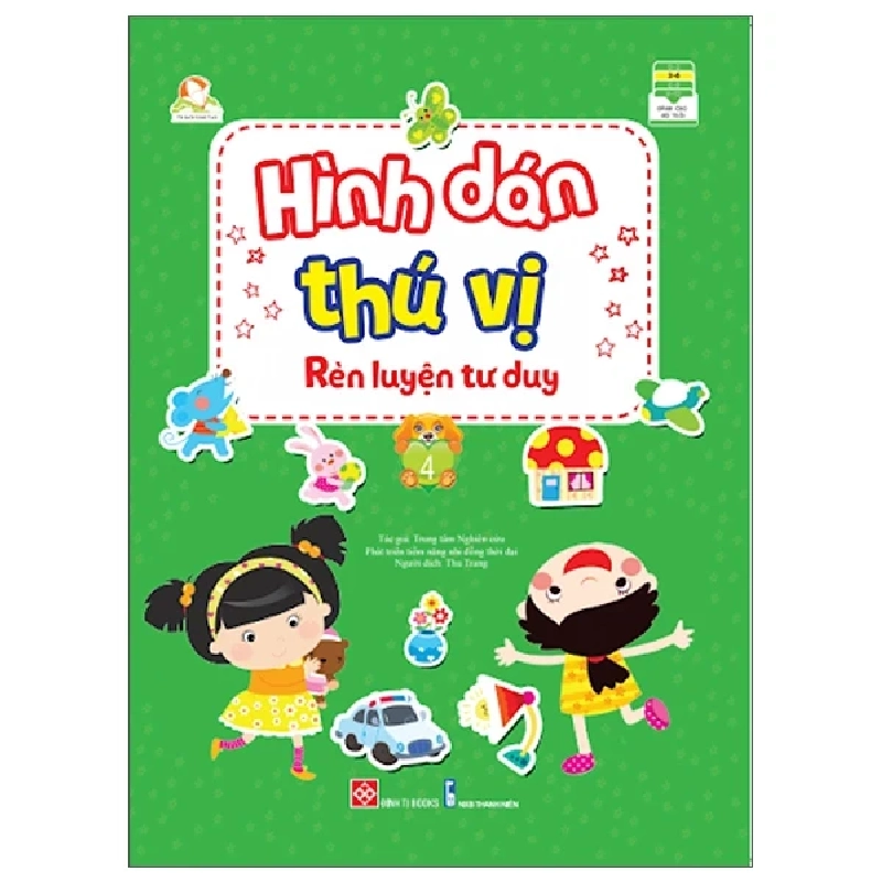 Hình Dán Thú Vị, Rèn Luyện Tư Duy 4 - Nhiều Tác Giả 284672