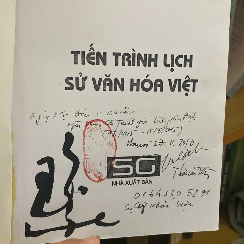 Tiến trình Lịch sử Văn hóa Việt - Hà Văn Thùy(ký tác giả)#HATRA 705087