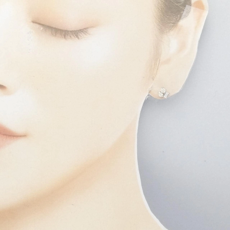 PT900 Bông tai kim cương 0.54CT - Hàng hiệu Authentic 872693