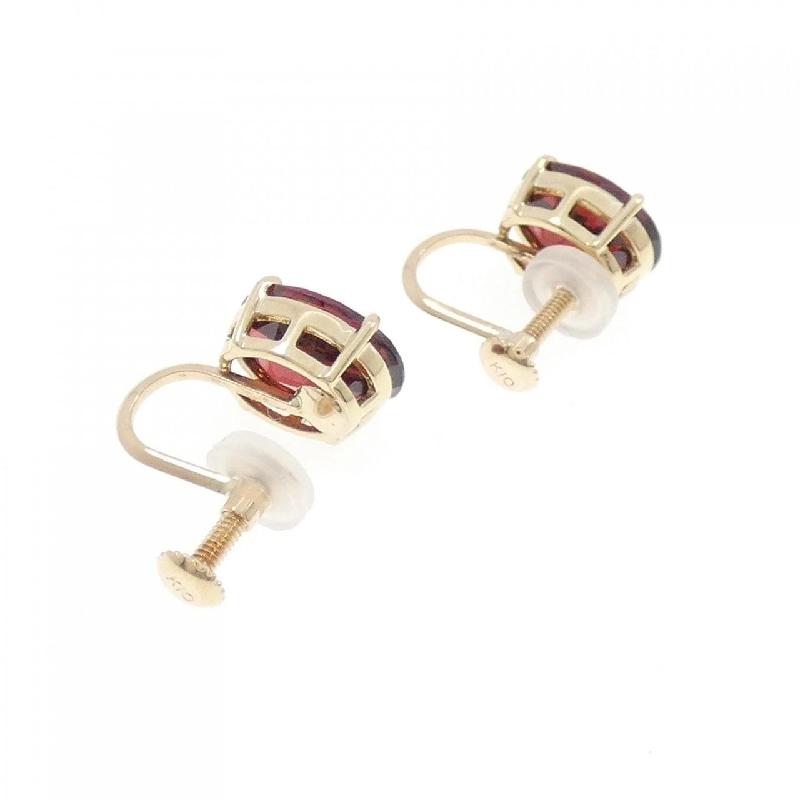 K10YG Garnet Bông tai - Hàng hiệu Chính hãng 872652