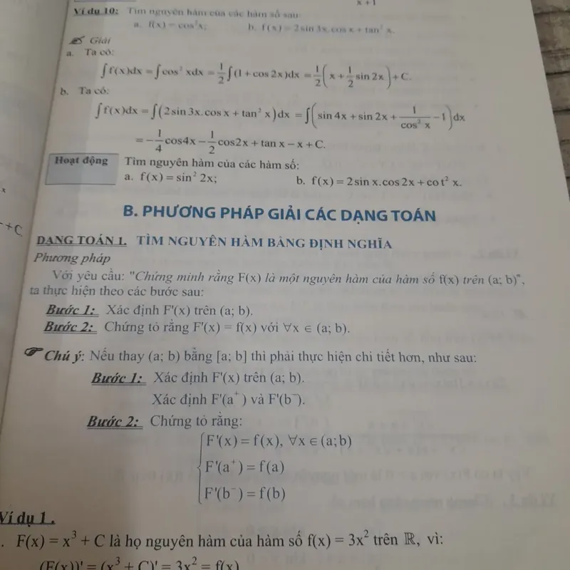 Phương pháp giải Nguyên hàm, tích phân và Ứng dụng. Chủ biên Lê Hồng Đức 609004