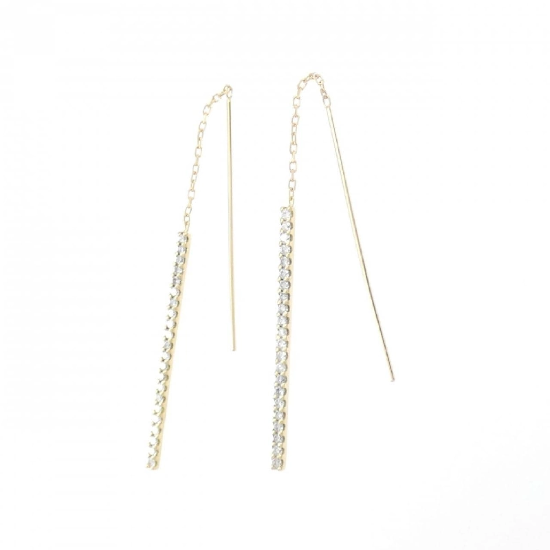 K18YG Bông tai kim cương 0.36CT - Hàng hiệu Chính hãng 871874