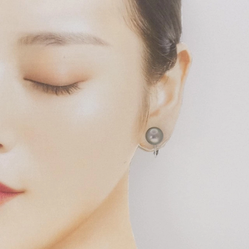 Bông tai ngọc trai đen K14WG 10.8mm - Hàng hiệu chính hãng 872733