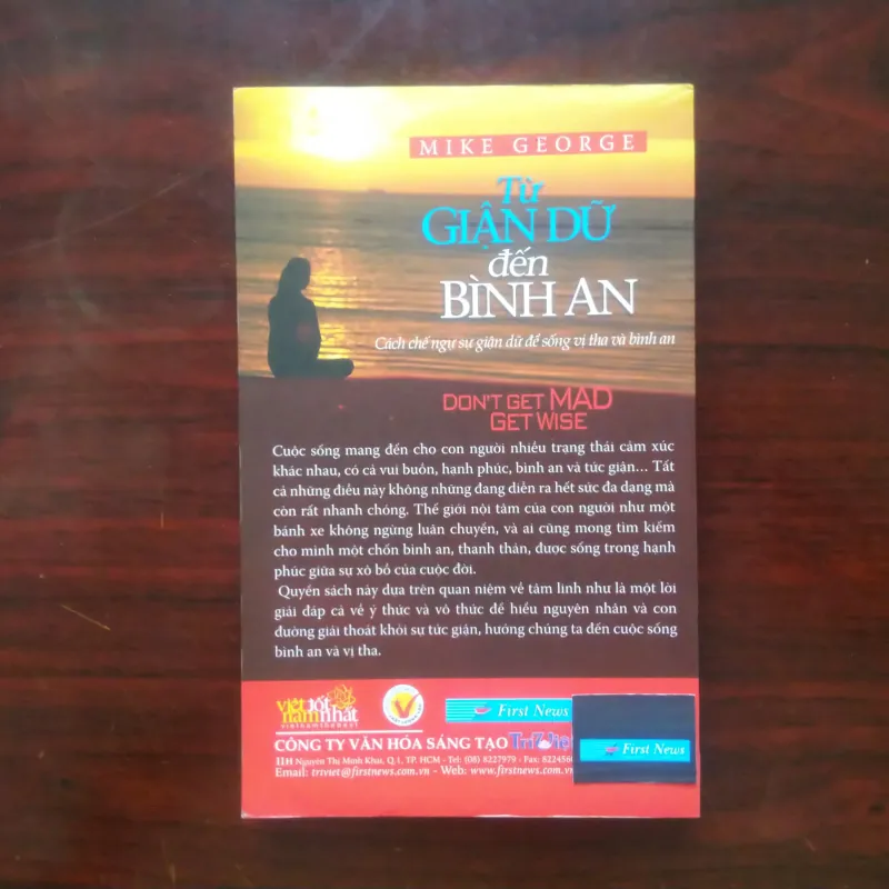 [Sách Tâm Lý] Từ Giận Dữ Đến Bình An (Mike George) 1002189