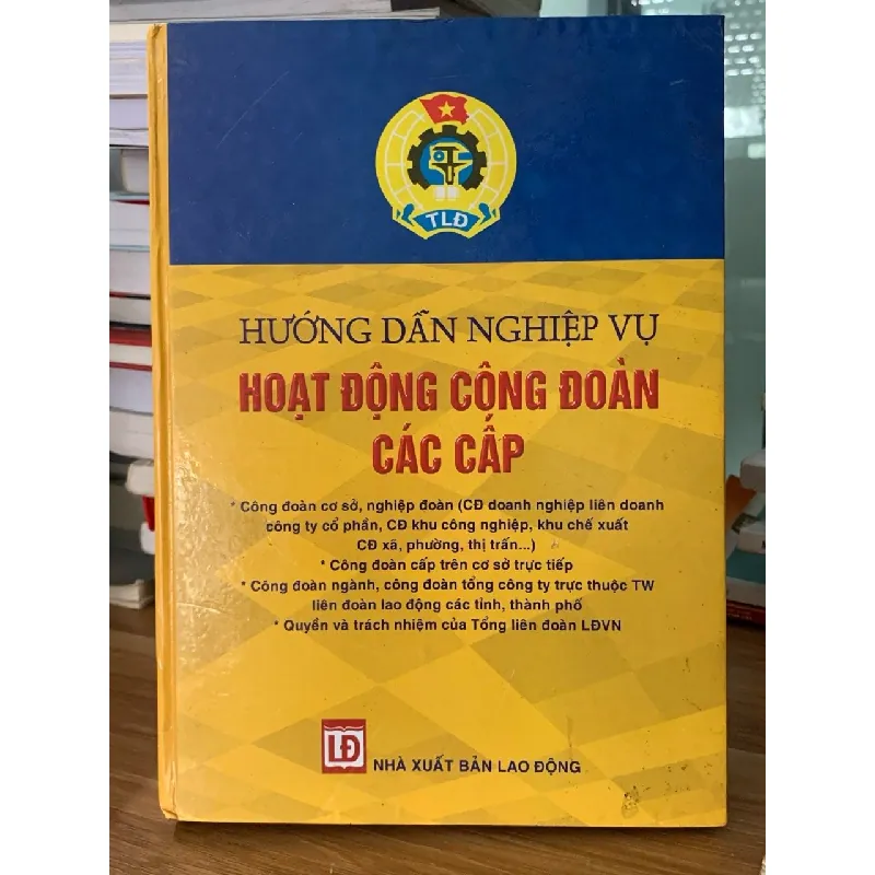Hướng dẫn nghiệp vụ hoạt động công đoàn các cấp NXB Lao Động 717518