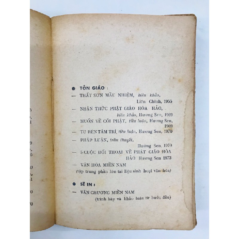 Thoại Ngọc Hầu và những cuộc khai phá miền Hậu Giang - Nguyễn Văn Hầu ( in lần nhất ) 128173