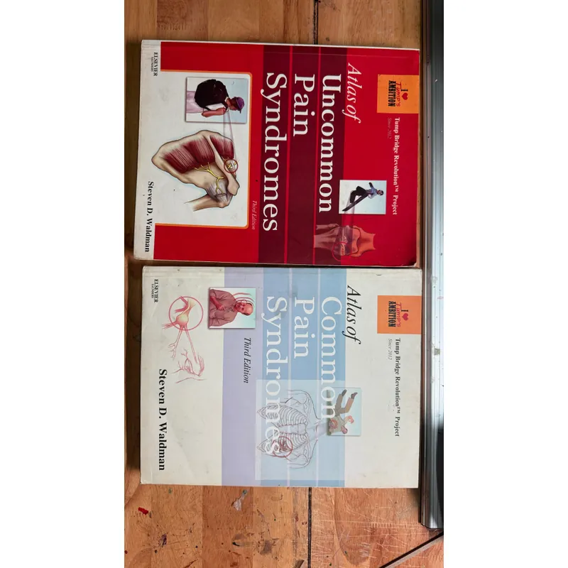 combo 2 quyển Atlat y học Hội chứng đau , tặng thêm 1 cuốn dày to  730550