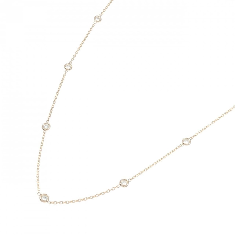 K18PG Dây chuyền kim cương 1.10CT - Hàng hiệu Chính hãng 859016