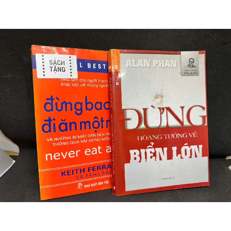 [Phiên Chợ Sách Cũ] Đừng Hoang Tưởng Về Biển Lớn, Mới 80% (ố nhẹ) + Sách tặng, 2016 - Alan Phan H1604-SBM-1 1019528