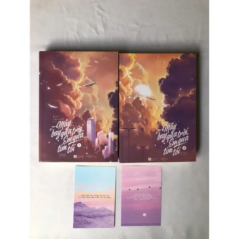 Trọn bộ 2 tập Mây Bay Qua Trời, Em Qua Tim Tôi - Mộc Thanh Vũ 789489