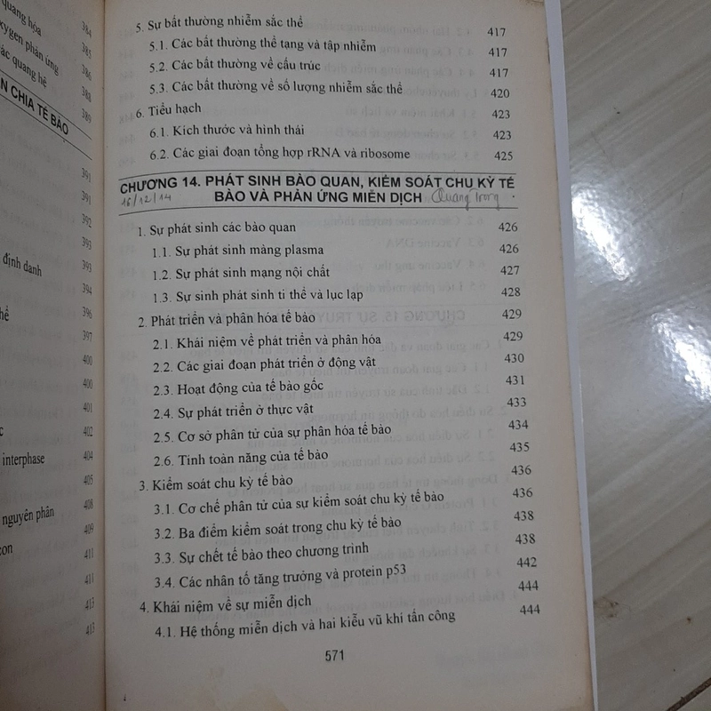 SINH HỌC TẾ BÀO 325199