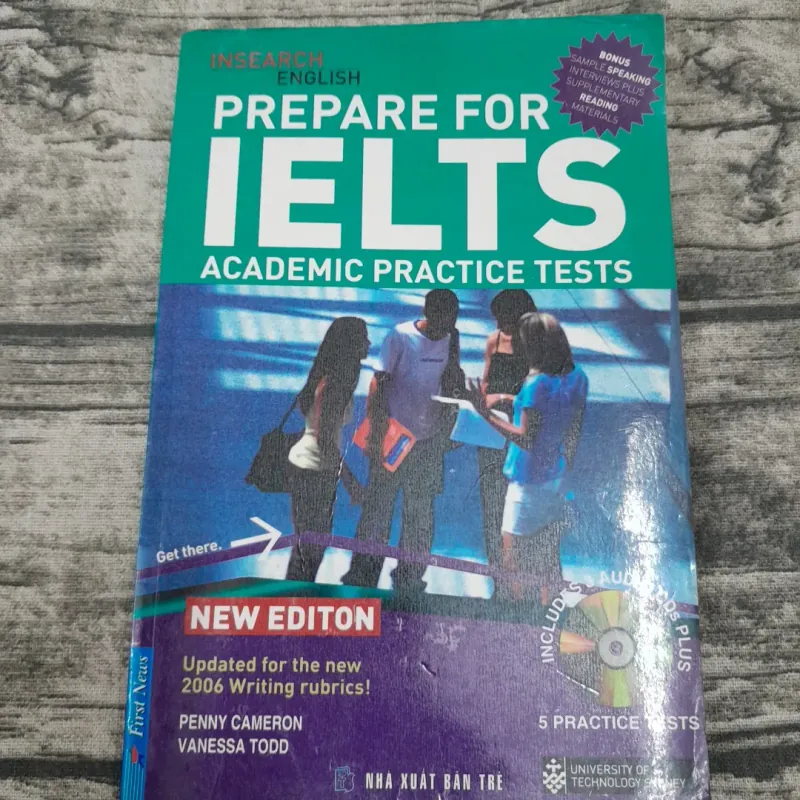 Prepare for IELTS Academic Practice Tests. Tg Penny Cameron...UTech Sydney 780737