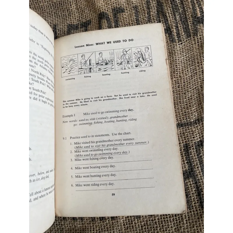 English for today 1,2; xuất bản 1960s 1017698