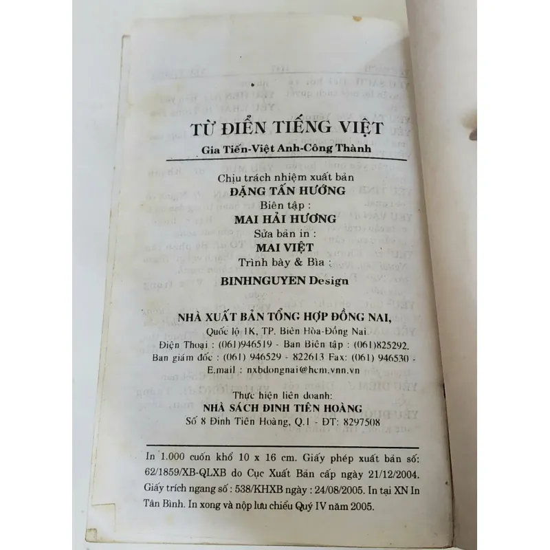 TỪ ĐIỂN TIẾNG VIỆT (size cây viết - 1147 trang) 747546