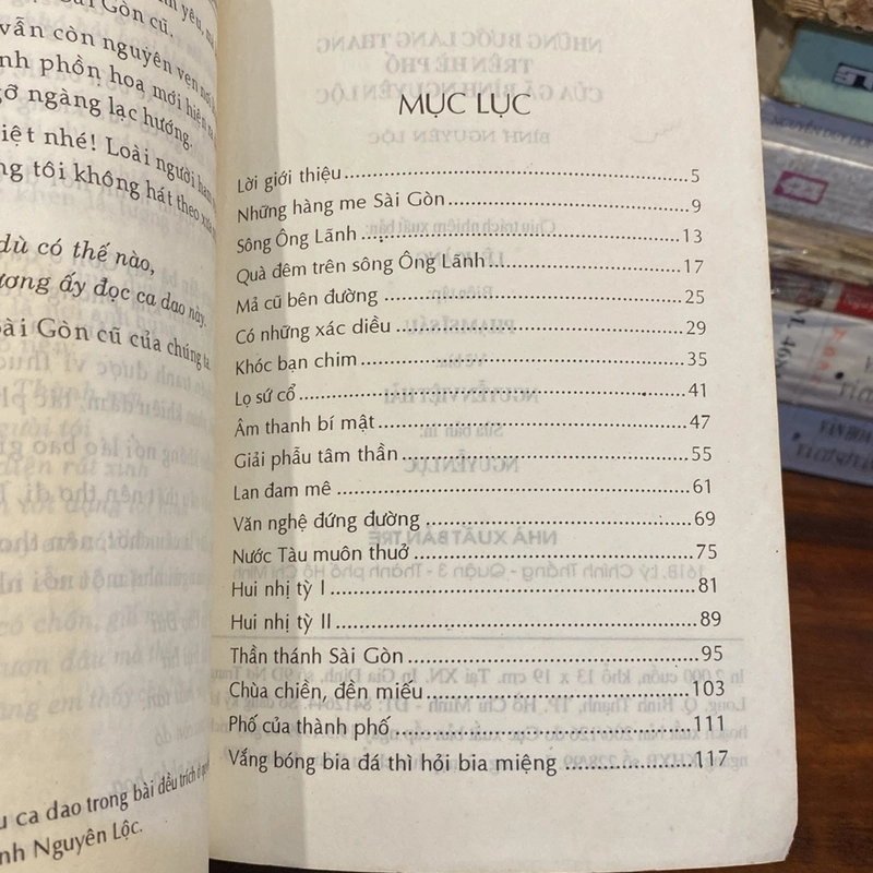 NHỮNG BƯỚC LANG THANG TRÊN HÈ PHỐ CỦA GÃ BÌNH NGUYÊN LỘC (XB 1999) 470383