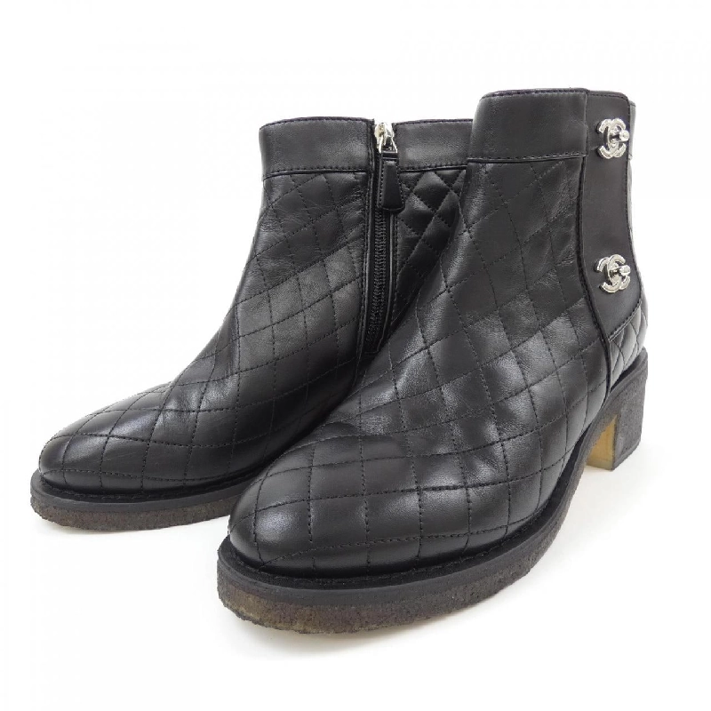 【Mã giảm giá】Giày bốt CHANEL 659576