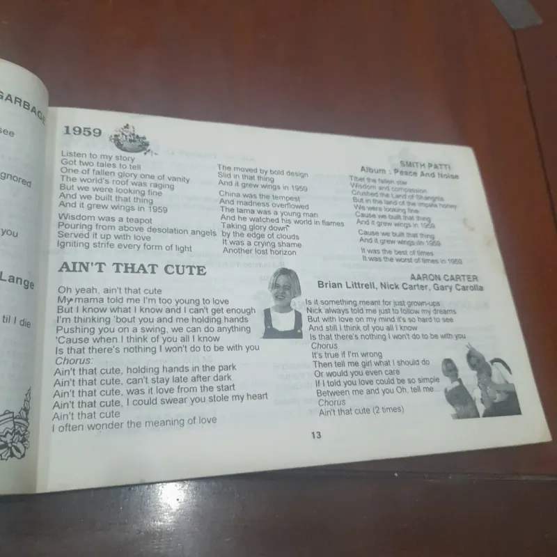 Most Favourite ENGLISH SONG BOOK 1998 745623