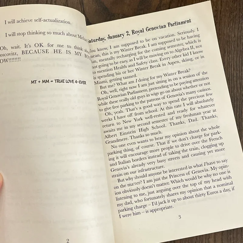 ✨𝑻𝒉𝒆 𝑷𝒓𝒊𝒏𝒄𝒆𝒔𝒔 𝑫𝒊𝒂𝒓𝒊𝒆𝒔: 𝑴𝒊𝒂 𝑮𝒐𝒆𝒔 𝑭𝒐𝒖𝒓𝒕𝒉✨ 711919