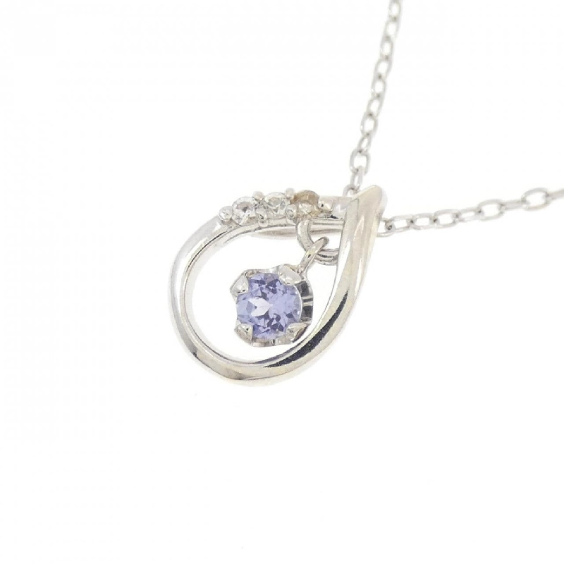K10WG Đá Tanzanite Dây Chuyền - Hàng hiệu Chính hãng 858945