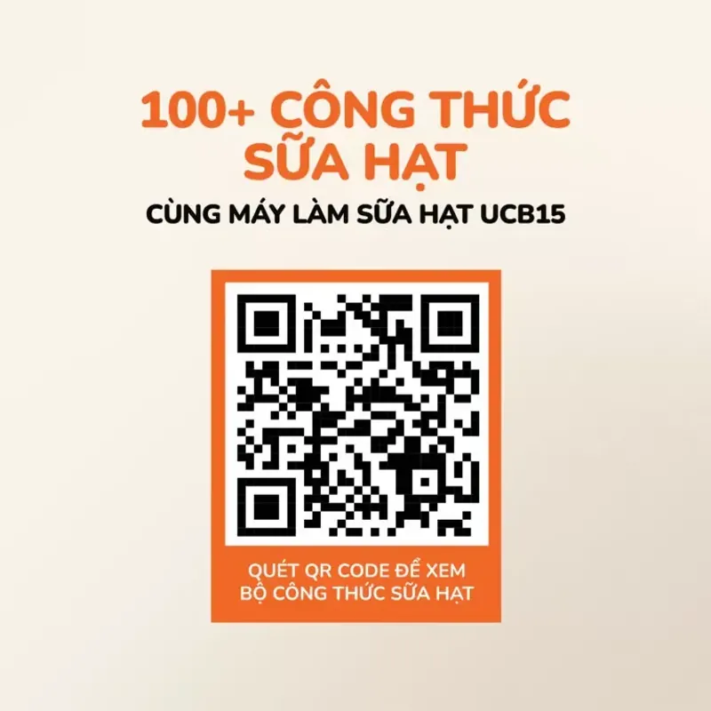 Máy làm sữa hạt Unie UCB15 – Xay mịn, chống ồn, dễ vệ sinh 573836