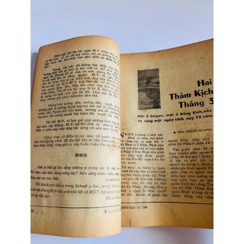 BÁO THỜI NAY – ẤN PHẨM GỐC SỐ 249 (15/03/1970) 549356
