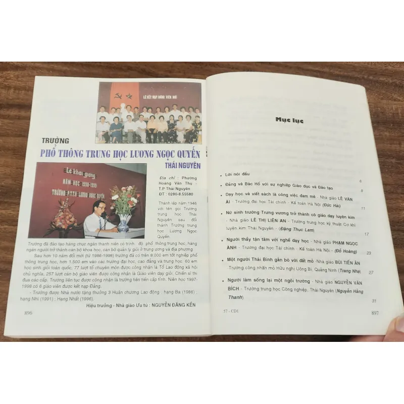 CHÂN DUNG CÁC NHÀ GIÁO ƯU TÚ VIỆT NAM (trọn bộ 2 tập 1790 trang) 748028