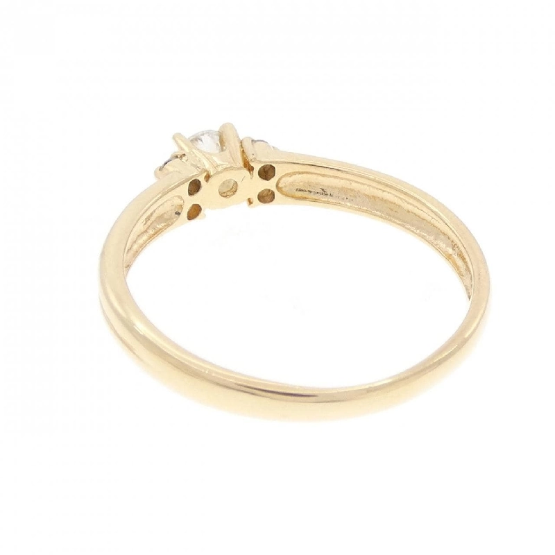 Nhẫn kim cương K18YG 0.15CT 670014