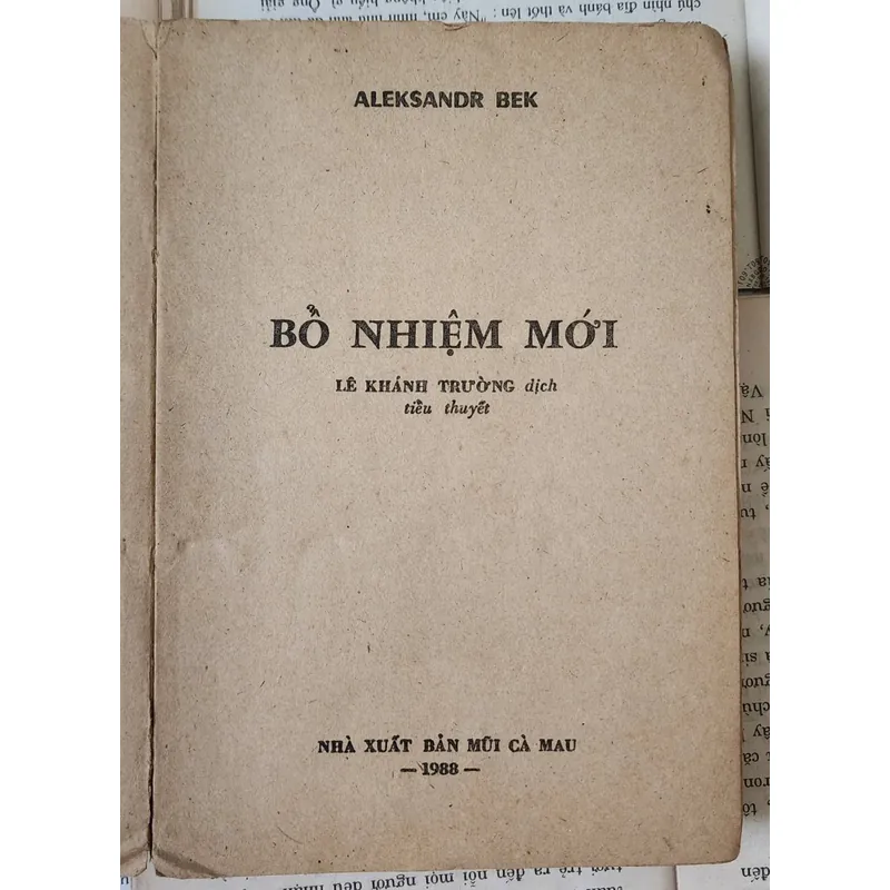 Tiểu thuyết Nga: BỔ NHIỆM MỚI - Aleksandr Bek 719078