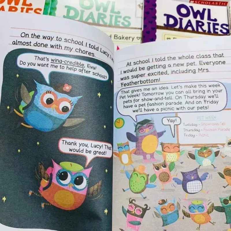 Owl Diaries (Sách nhập) - Full bộ mới nhất 19 quyển + File Mp3 760020