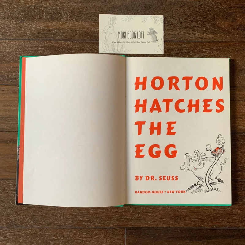 Sách tranh tiếng anh Horton Hatches the Egg – Dr. Seuss, Used, Bìa cứng 478655